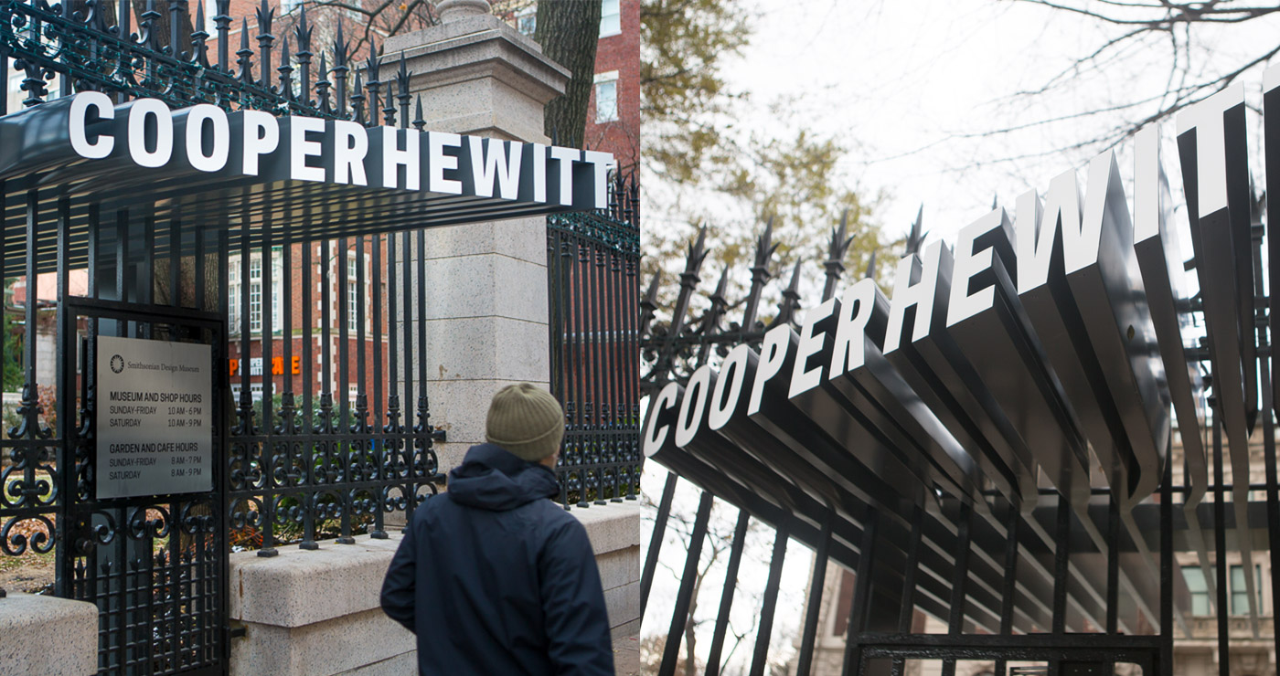 CooperHewitt Signage