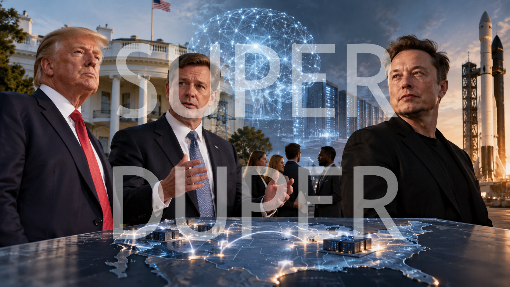 Conceptual illustration for Washington Gives AI a Bigger Name Tag