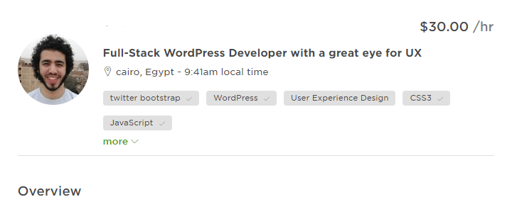 Creating great Upwork profile