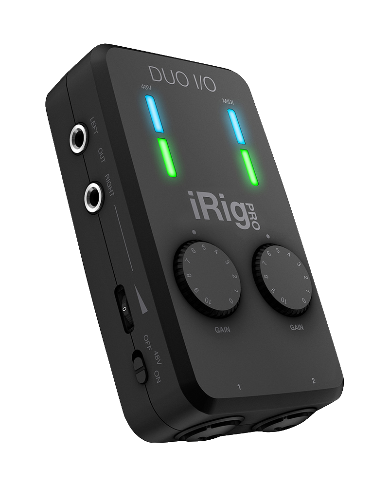 iRig Pro Duo I/O - Portable, Flexible, Feature-Rich, Sound
