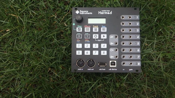 Squarp Hermod Eurorack Modular Synth Brain
