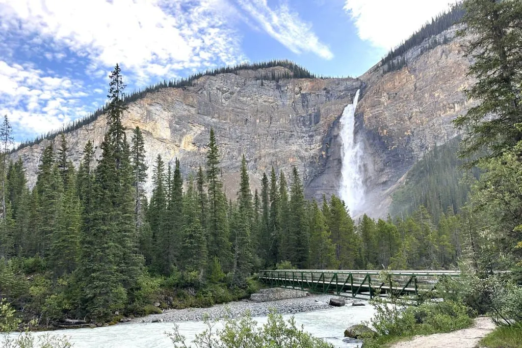 The Dramatic Takakkaw Falls Yoho National Park BC Canada