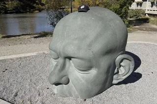The Canmore Big Head: A Giant Piece of Quirky History