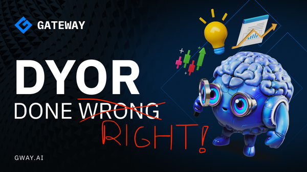 The End of DYOR? Not Quite - But It’s Changing Fast