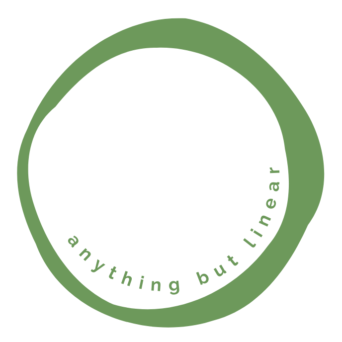 ...anything but linear...the podcast...just launched...by krysti keener