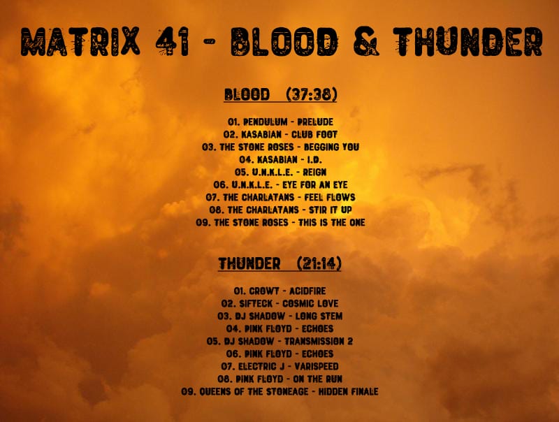 Matrix - Blood & Thunder