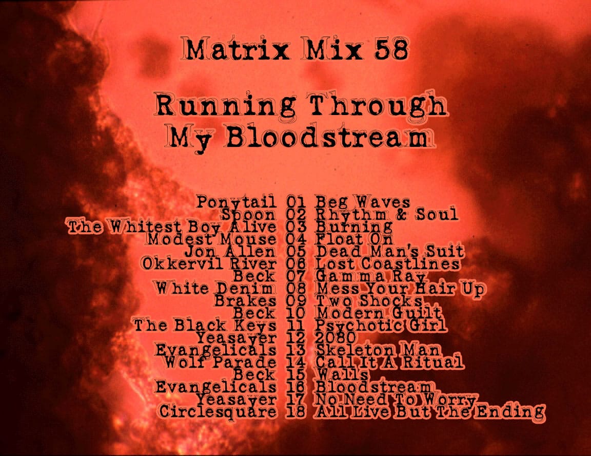 Matrix - Running Through My Bloodstream
