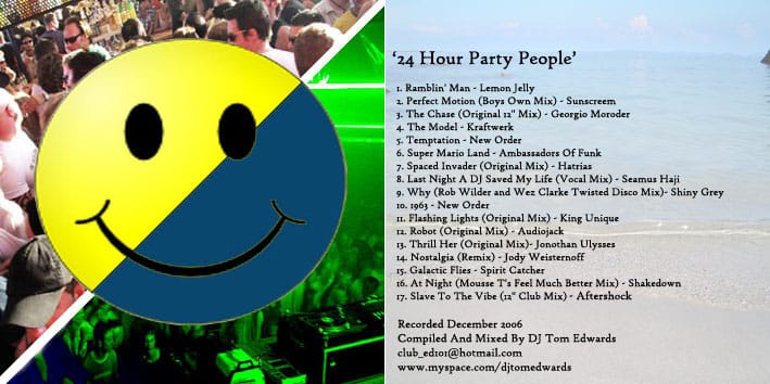 Tom Edwards - 24 Hour Party People