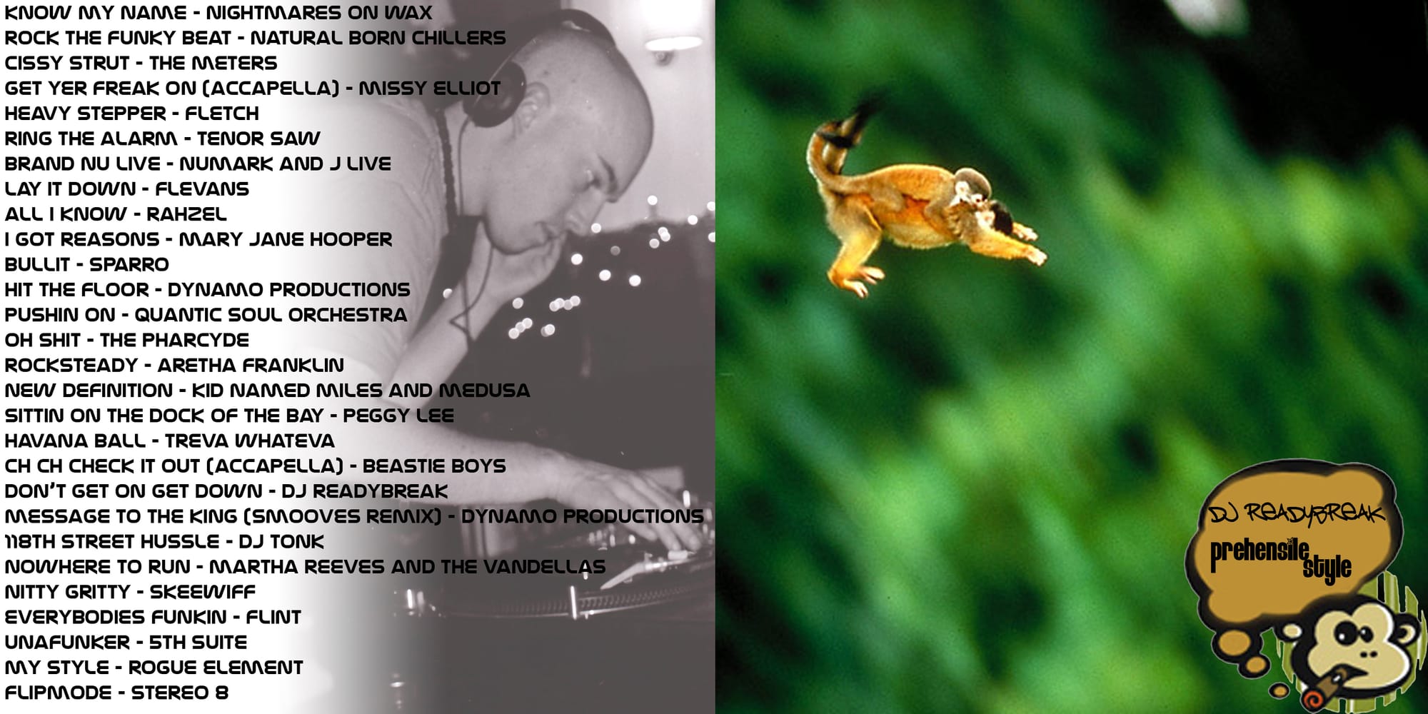 DJ ReadyBreak - Prehensile Style Mix