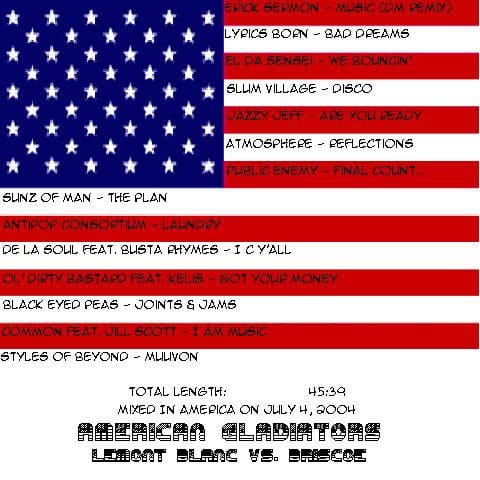 Briscoe & LeMont Blanc - American Gladiators
