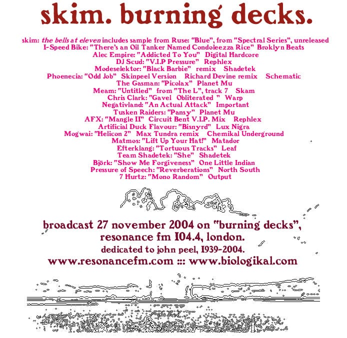 Skim - Burning Decks