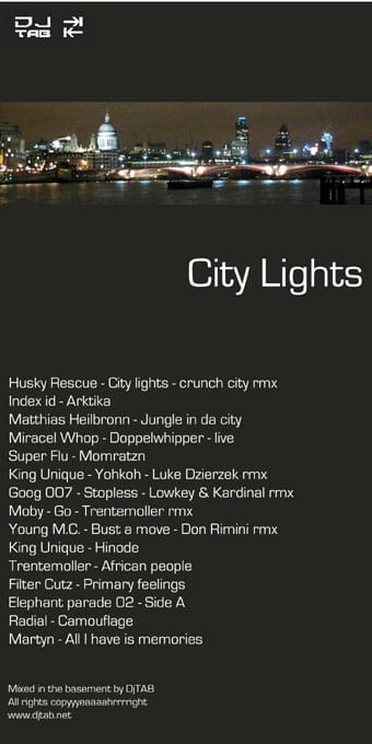 DJ TAB - City Lights