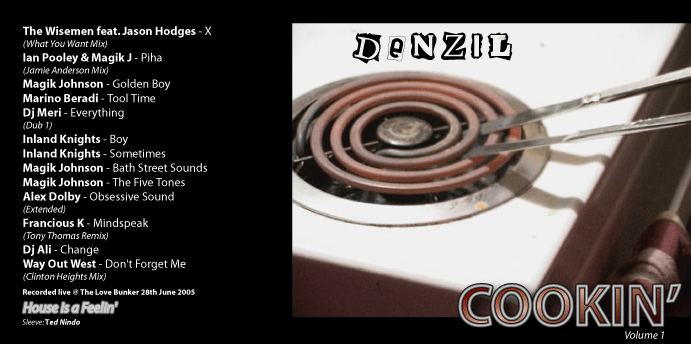 Denzil - Cookin – Volume One