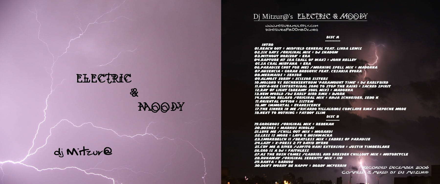 DJ Mitzura - Electric And Moody