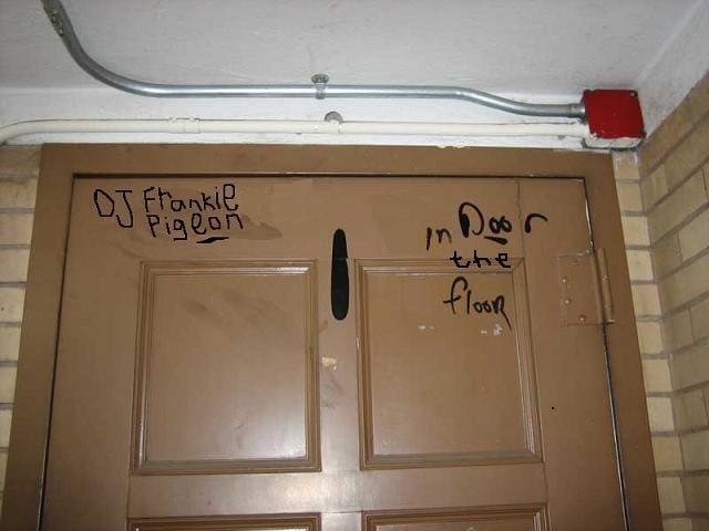 DJ Frankie Pigeon - Door In The Floor