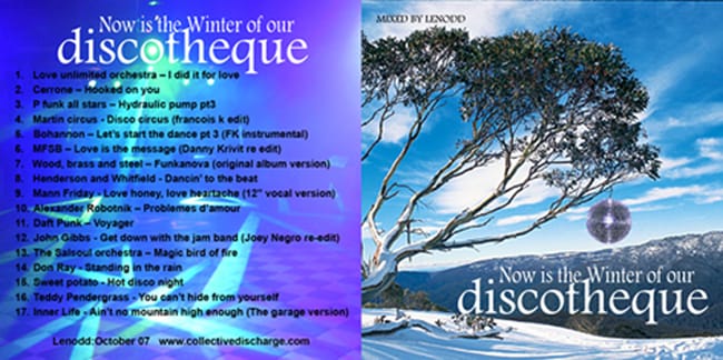 Lenodd - Now Is The Winter Of Our Discotheque