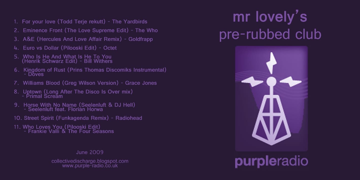 Mr Lovely - Pre-Rubbed
