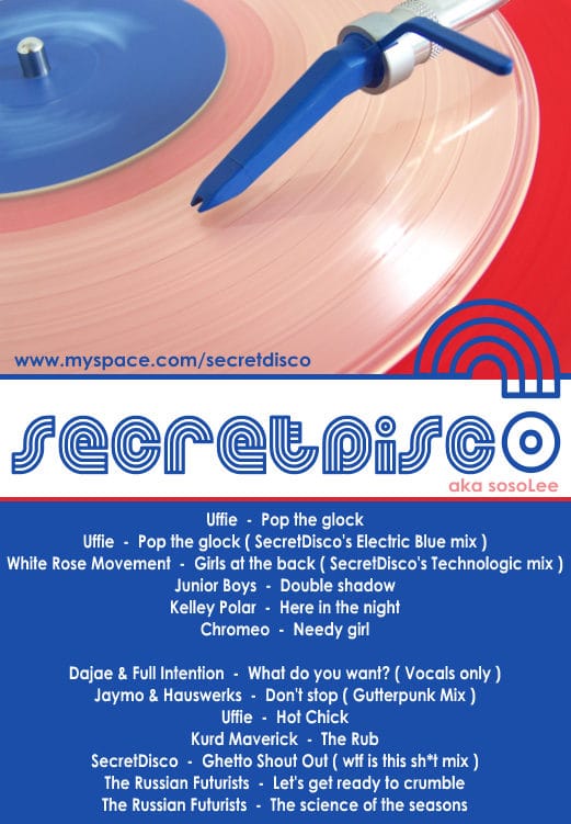 sosoLee - Secret Disco Volume 1