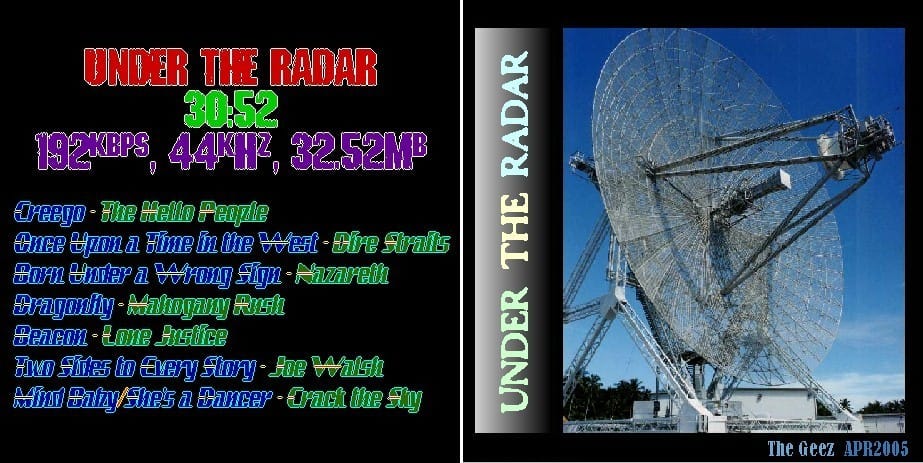 The Geez - Under The Radar