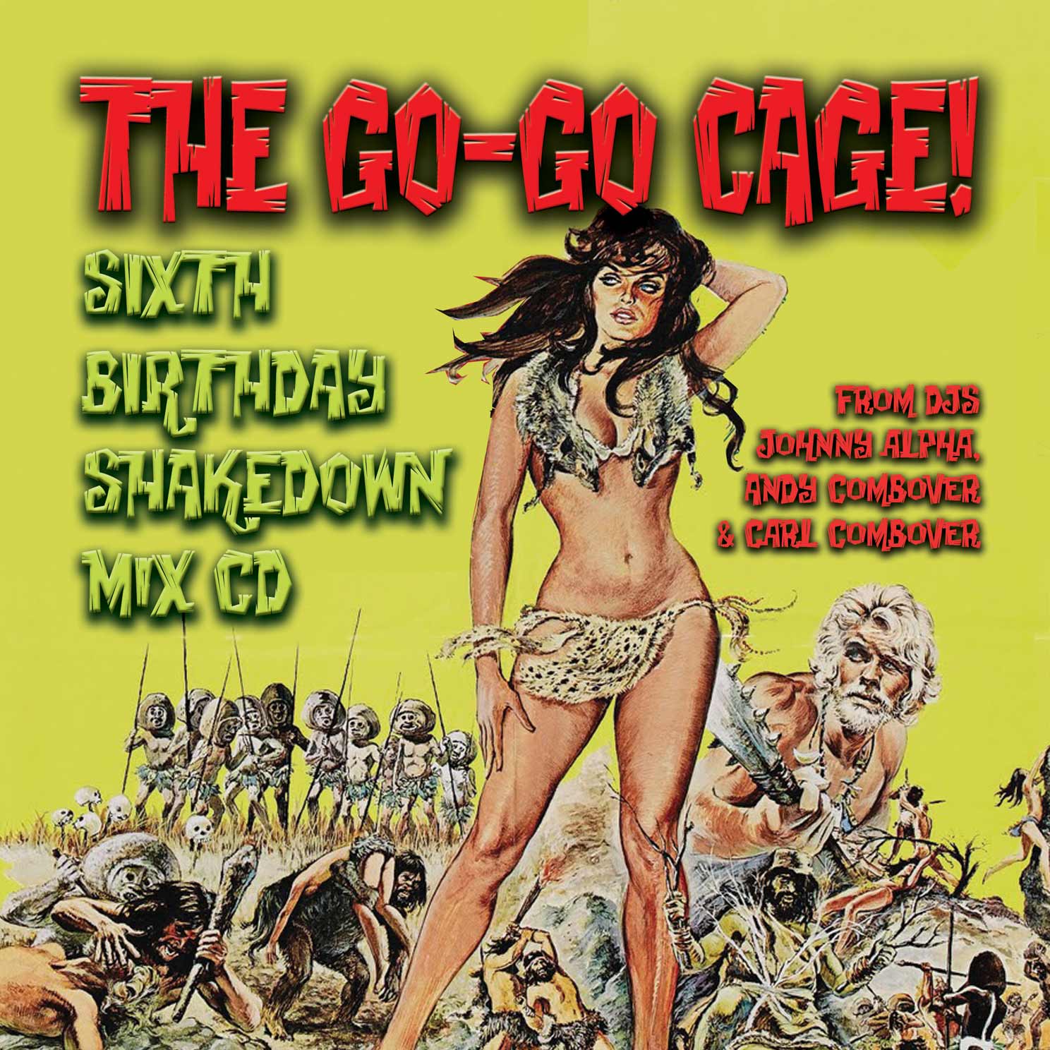 Combover Soundsystem & Johnny Alpha - The Go-Go Cage! 6th Anniversary Stomp Session