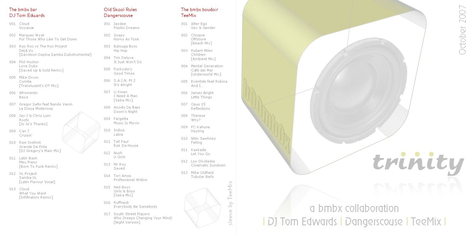 Tom Edwards, Dangerscouse & TeeMix - Trinity