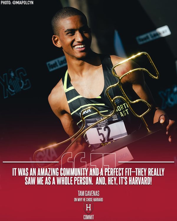Tam Gavenas - "I'm doing what I love to do."  | Harvard Commit, Foot Locker XC National Champion, Aspiring Documentarian
