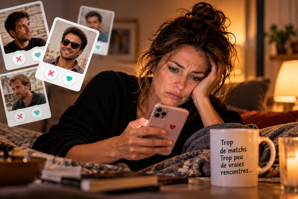 Dating burnout : quand swiper fatigue plus que ça ne rapproche