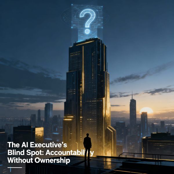 The AI Executive’s Blind Spot: Accountability Without Ownership