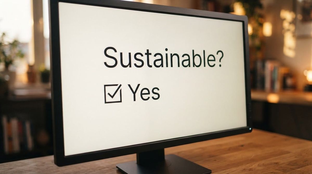 The Sustainability Question With Four Right Answers