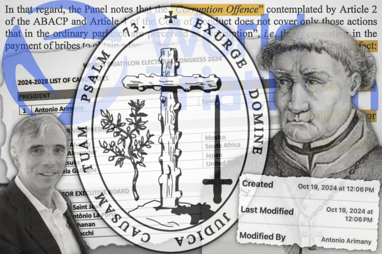 Transylvania and the World Triathlon Congress: Saint Antonio and his co-conspirators take action against whistleblowers and heretics