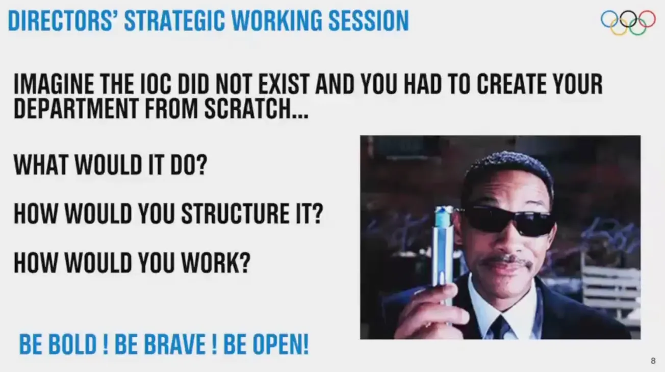 Coventry’s offer for frightened and frustrated IOC staff: 'a single source of truth'