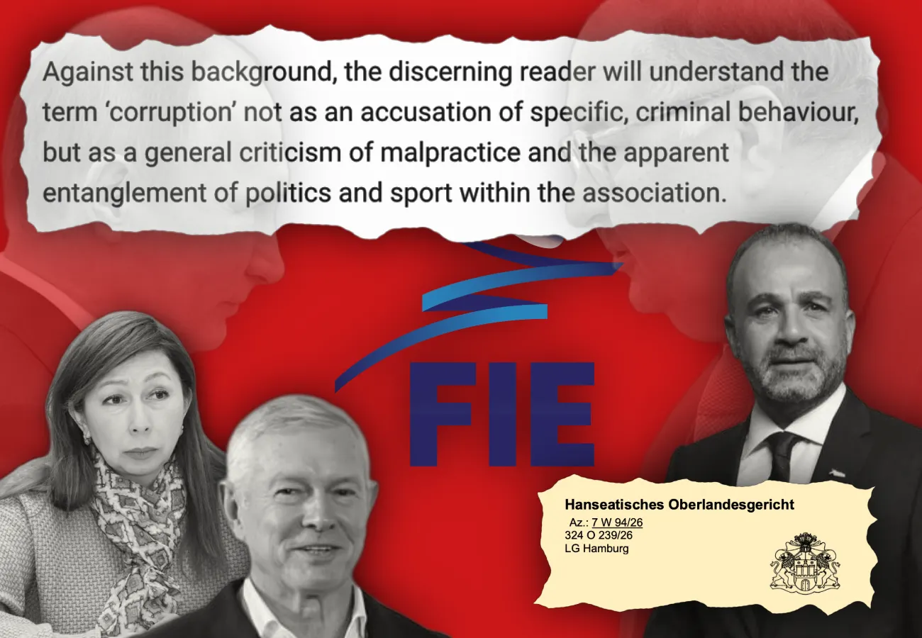 Fake governance at the FIE: two German courts let the word 'corruption' stand