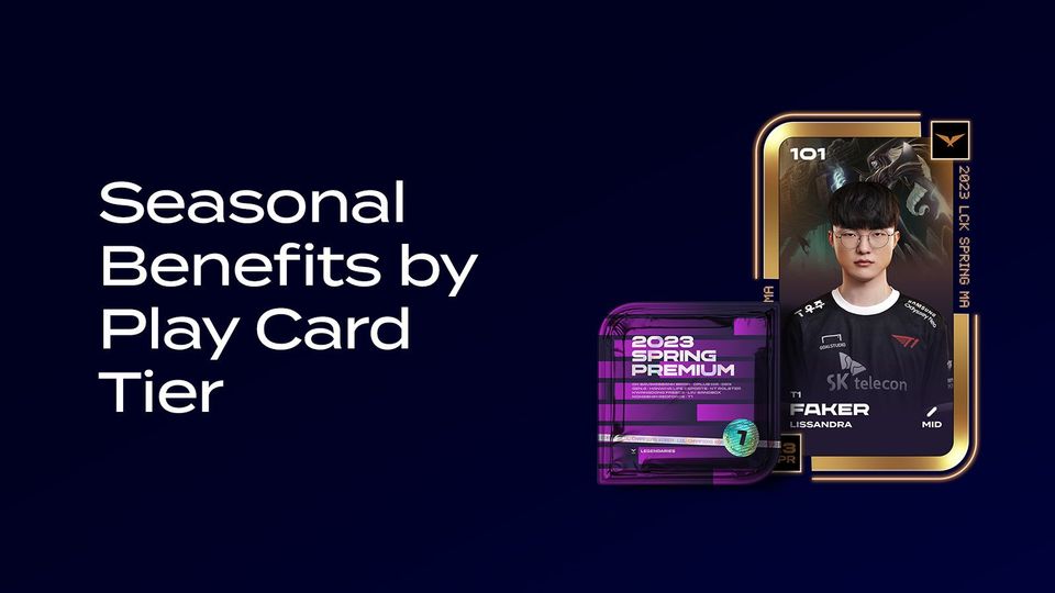 📢 1st Season Benefits by Play Card Tiers