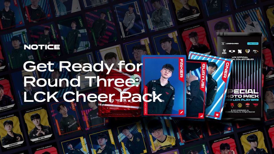 Get Ready for Round Three: LCK Cheer Pack!