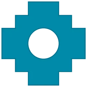 Croce Inca o "Chakana". Uno dei simboli più antichi e diffusi della tradizione andina.