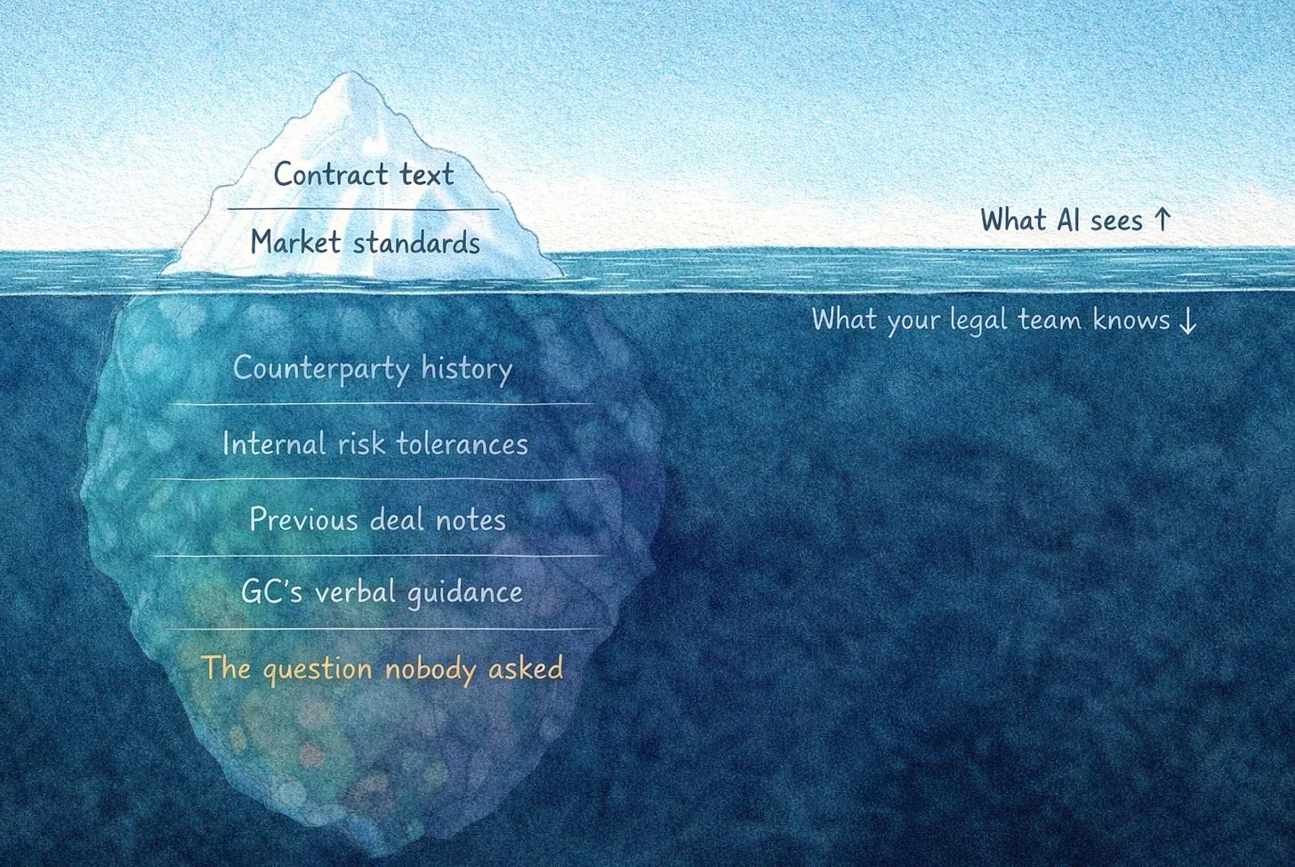 Claude reviewed the contract. Legal didn't.