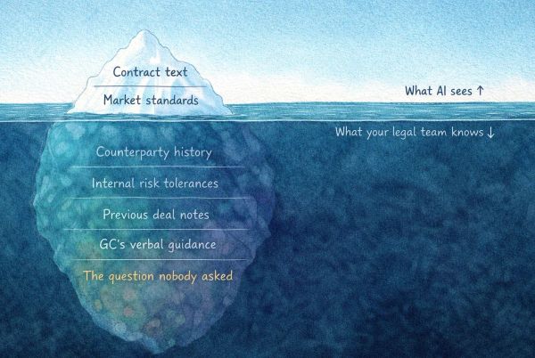 Claude reviewed the contract. Legal didn't.