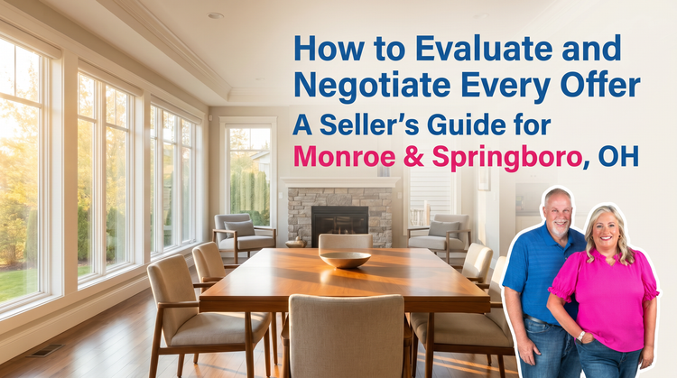 How We Negotiate Offers for Sellers in Monroe and Springboro — From First Offer to Final Terms
