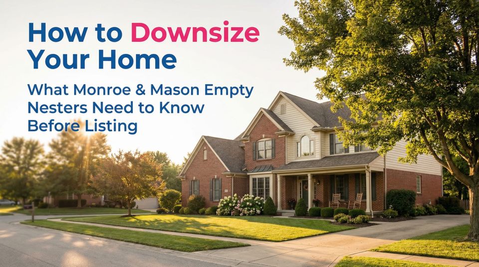 Downsizing in Monroe or Mason: What Empty Nesters Need to Know Before They List