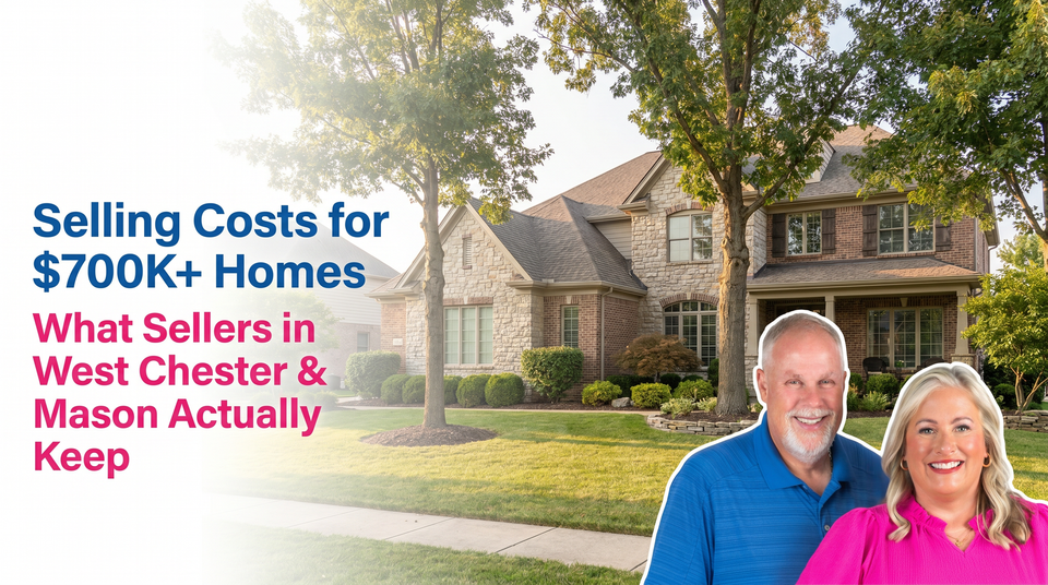 What It Actually Costs to Sell a $700K+ Home in West Chester or Mason