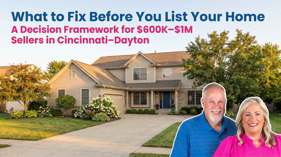 Should You Renovate Before Listing? A $600K–$1M Seller's Decision Framework for the Cincinnati–Dayton Area