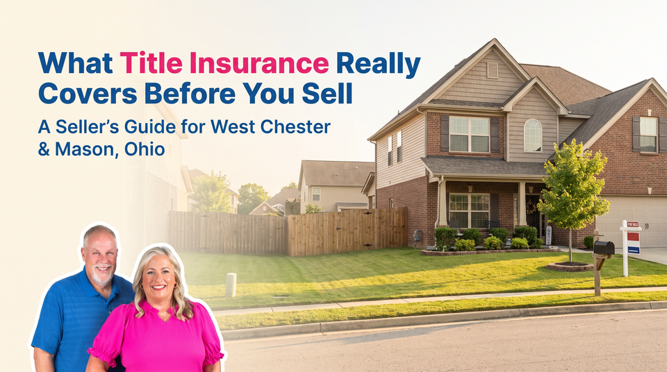 What a Title Search and Title Insurance Mean for Sellers in West Chester or Mason — And What to Watch For