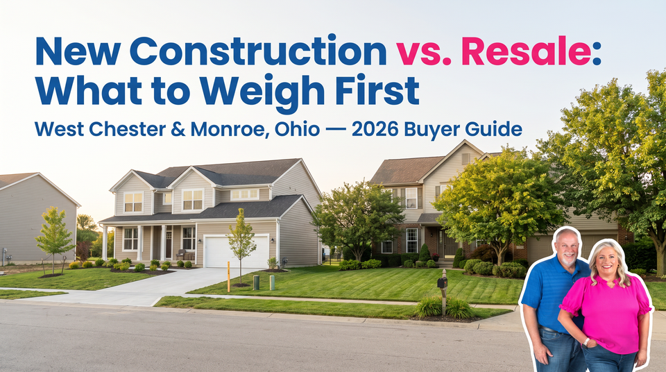 New Construction vs. Resale in West Chester and Monroe: How to Actually Decide