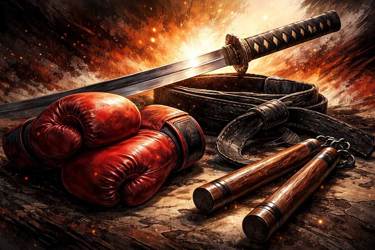 When Martial Arts meet Reality pt1