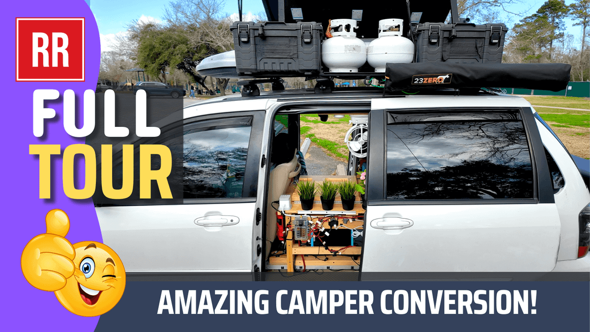 DIY Minivan Camper Conversion: My Fully Loaded Off-Grid Adventure Rig