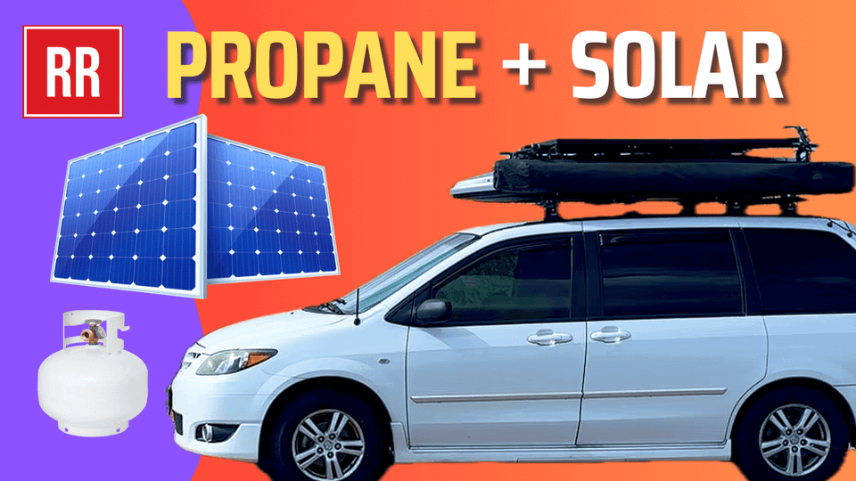 How to FEED a POWER-HUNGRY Off-Grid Minivan Camper!
