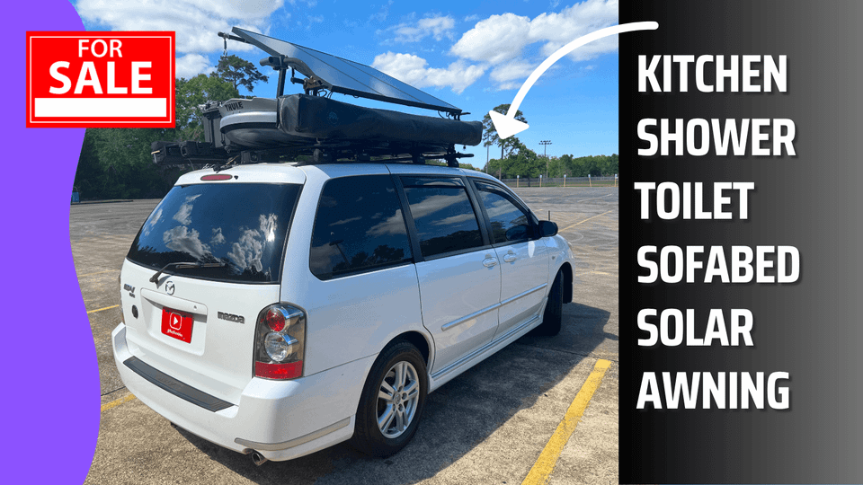 Selling My Off-Grid Luxury Minivan Camper: Full Tour of Everything Included