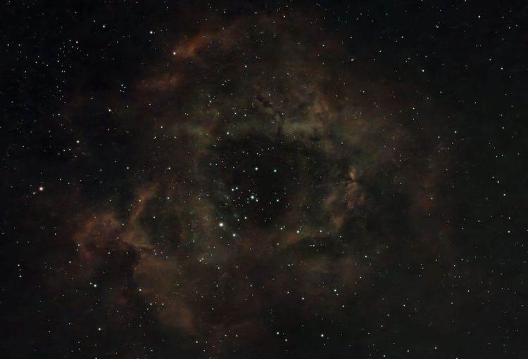 Rosette Nebula Processing Examples