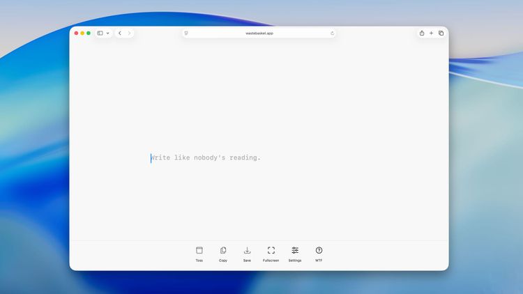 Introducing Wastebasket