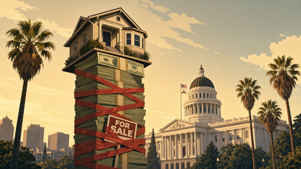 House‑Poor, State‑Rich: Why California Has No Incentive to Drive Down Housing Costs